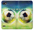 W3844 Glowing Football Soccer Ball Hard Case and Leather Flip Case For LG Q6