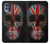 W3848 United Kingdom Flag Skull Hard Case and Leather Flip Case For Motorola Moto G100