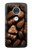 W3840 Dark Chocolate Milk Chocolate Lovers Hard Case and Leather Flip Case For Motorola Moto G7, Moto G7 Plus