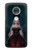 W3847 Lilith Devil Bride Gothic Girl Skull Grim Reaper Hard Case and Leather Flip Case For Motorola Moto G7, Moto G7 Plus