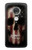 W3850 American Flag Skull Hard Case and Leather Flip Case For Motorola Moto G7, Moto G7 Plus