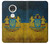 W3858 Ukraine Vintage Flag Hard Case and Leather Flip Case For Motorola Moto G7, Moto G7 Plus