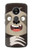 W3855 Sloth Face Cartoon Hard Case and Leather Flip Case For Motorola Moto E5 Plus