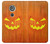 W3828 Pumpkin Halloween Hard Case and Leather Flip Case For Motorola Moto G6 Play, Moto G6 Forge, Moto E5