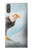 W3843 Bald Eagle On Ice Hard Case and Leather Flip Case For Sony Xperia XZ