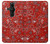 W3354 Red Classic Bandana Hard Case and Leather Flip Case For Sony Xperia Pro-I