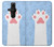 W3618 Cat Paw Hard Case and Leather Flip Case For Sony Xperia Pro-I