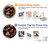 W3840 Dark Chocolate Milk Chocolate Lovers Hard Case and Leather Flip Case For Sony Xperia Pro-I