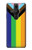 W3846 Pride Flag LGBT Hard Case and Leather Flip Case For Sony Xperia Pro-I