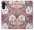 W3716 Rose Floral Pattern Hard Case and Leather Flip Case For Samsung Galaxy A13 4G