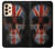 W3848 United Kingdom Flag Skull Hard Case and Leather Flip Case For Samsung Galaxy A33 5G
