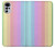 W3849 Colorful Vertical Colors Hard Case and Leather Flip Case For Motorola Moto G22