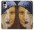 W3853 Mona Lisa Gustav Klimt Vermeer Hard Case and Leather Flip Case For Motorola Moto G22