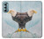 W3843 Bald Eagle On Ice Hard Case and Leather Flip Case For Motorola Moto G Stylus 5G (2022)