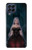 W3847 Lilith Devil Bride Gothic Girl Skull Grim Reaper Hard Case and Leather Flip Case For Samsung Galaxy M53