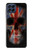 W3848 United Kingdom Flag Skull Hard Case and Leather Flip Case For Samsung Galaxy M53
