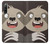 W3855 Sloth Face Cartoon Hard Case and Leather Flip Case For Sony Xperia 10 IV