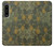 W3662 William Morris Vine Pattern Hard Case and Leather Flip Case For Sony Xperia 1 IV