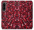 W3757 Pomegranate Hard Case and Leather Flip Case For Sony Xperia 1 IV