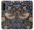 W3791 William Morris Strawberry Thief Fabric Hard Case and Leather Flip Case For Sony Xperia 1 IV