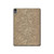 W3466 Gold Rose Pattern Tablet Hard Case For iPad Air (2022, 2020), Air 11 (2024), Pro 11 (2022)