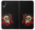 W3753 Dark Gothic Goth Skull Roses Hard Case and Leather Flip Case For Samsung Galaxy A03 Core
