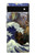 W3851 World of Art Van Gogh Hokusai Da Vinci Hard Case and Leather Flip Case For Google Pixel 6a
