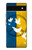 W3857 Peace Dove Ukraine Flag Hard Case and Leather Flip Case For Google Pixel 6a