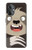 W3855 Sloth Face Cartoon Hard Case and Leather Flip Case For OnePlus Nord N20 5G