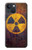 W3892 Nuclear Hazard Hard Case and Leather Flip Case For iPhone 13 mini