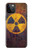 W3892 Nuclear Hazard Hard Case and Leather Flip Case For iPhone 12, iPhone 12 Pro