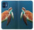 W3899 Sea Turtle Hard Case and Leather Flip Case For iPhone 12 mini