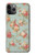W3910 Vintage Rose Hard Case and Leather Flip Case For iPhone 11 Pro