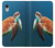 W3899 Sea Turtle Hard Case and Leather Flip Case For iPhone XR