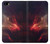 W3897 Red Nebula Space Hard Case and Leather Flip Case For iPhone 5 5S SE