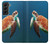 W3899 Sea Turtle Hard Case and Leather Flip Case For Samsung Galaxy S22 Plus