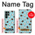 W3860 Coconut Dot Pattern Hard Case and Leather Flip Case For Samsung Galaxy S22 Ultra