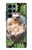 W3863 Pygmy Hedgehog Dwarf Hedgehog Paint Hard Case and Leather Flip Case For Samsung Galaxy S22 Ultra