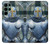 W3864 Medieval Templar Heavy Armor Knight Hard Case and Leather Flip Case For Samsung Galaxy S22 Ultra