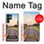 W3866 Railway Straight Train Track Hard Case and Leather Flip Case For Samsung Galaxy S22 Ultra