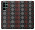 W3907 Sweater Texture Hard Case and Leather Flip Case For Samsung Galaxy S22 Ultra
