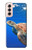 W3898 Sea Turtle Hard Case and Leather Flip Case For Samsung Galaxy S21 5G