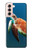 W3899 Sea Turtle Hard Case and Leather Flip Case For Samsung Galaxy S21 5G