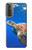W3898 Sea Turtle Hard Case and Leather Flip Case For Samsung Galaxy S21 Plus 5G, Galaxy S21+ 5G
