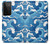 W3901 Aesthetic Storm Ocean Waves Hard Case and Leather Flip Case For Samsung Galaxy S21 Ultra 5G