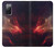 W3897 Red Nebula Space Hard Case and Leather Flip Case For Samsung Galaxy S20 FE