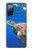 W3898 Sea Turtle Hard Case and Leather Flip Case For Samsung Galaxy S20 FE