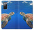 W3898 Sea Turtle Hard Case and Leather Flip Case For Samsung Galaxy S20 FE