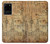 W3868 Aircraft Blueprint Old Paper Hard Case and Leather Flip Case For Samsung Galaxy S20 Plus, Galaxy S20+