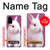 W3870 Cute Baby Bunny Hard Case and Leather Flip Case For Samsung Galaxy S20 Plus, Galaxy S20+